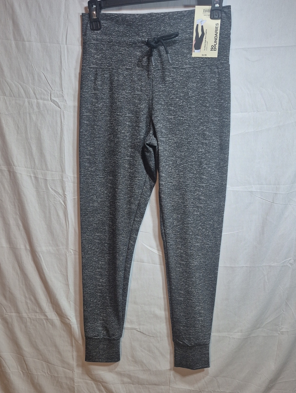 Men's Gray Jogger Sweatpants with Drawstring